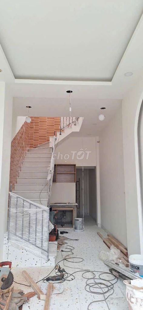 Nhà Mặt Tiền Xuân Thới Đông, Hóc Môn. Dt 3x17m sát chợ.Giá 2ty8