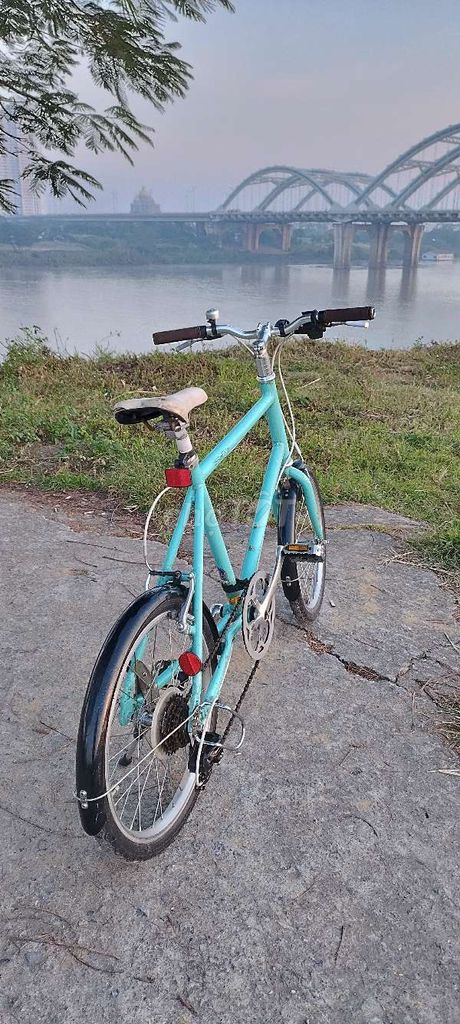 Xe đạp mini Weekend bikes khung nhôm. Mua bán Xe đạp tại Quận Long Biên Hà Nội được đăng bởi Trần Nghi hình 5