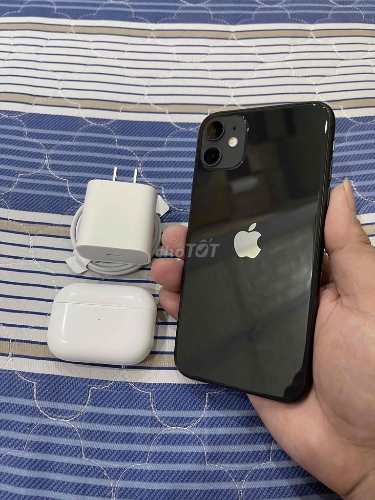 iPhone 11 64G QTe Màn Zin Main Zin Pin Zin 92% Nha