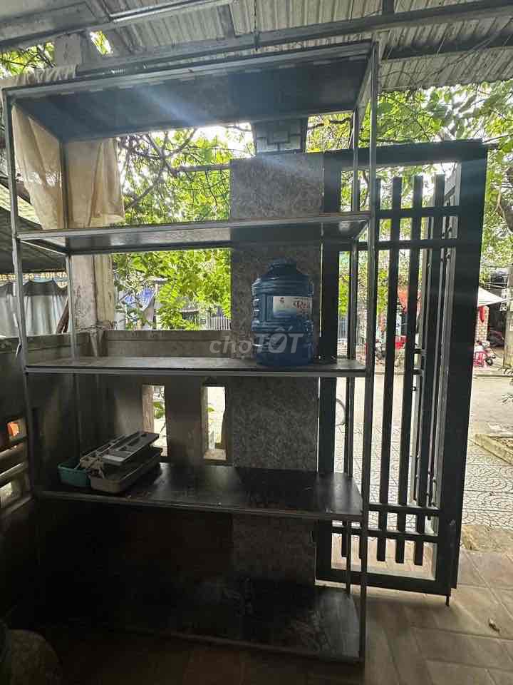 Kệ trưng bày kim loại đã sử dụng. Mua bán Tủ, kệ gia đình tại Thành phố Huế Thừa Thiên Huế được đăng bởi Nam Thuận hình 1
