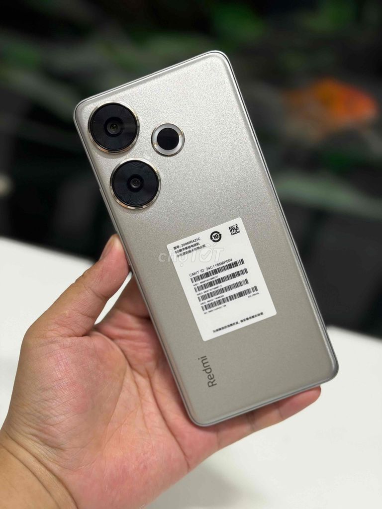 Xiaomi Redmi Turbo 3 256GB Bạc. Mua bán Điện thoại tại Quận Ninh Kiều Cần Thơ được đăng bởi Khả Duy Store hình 1