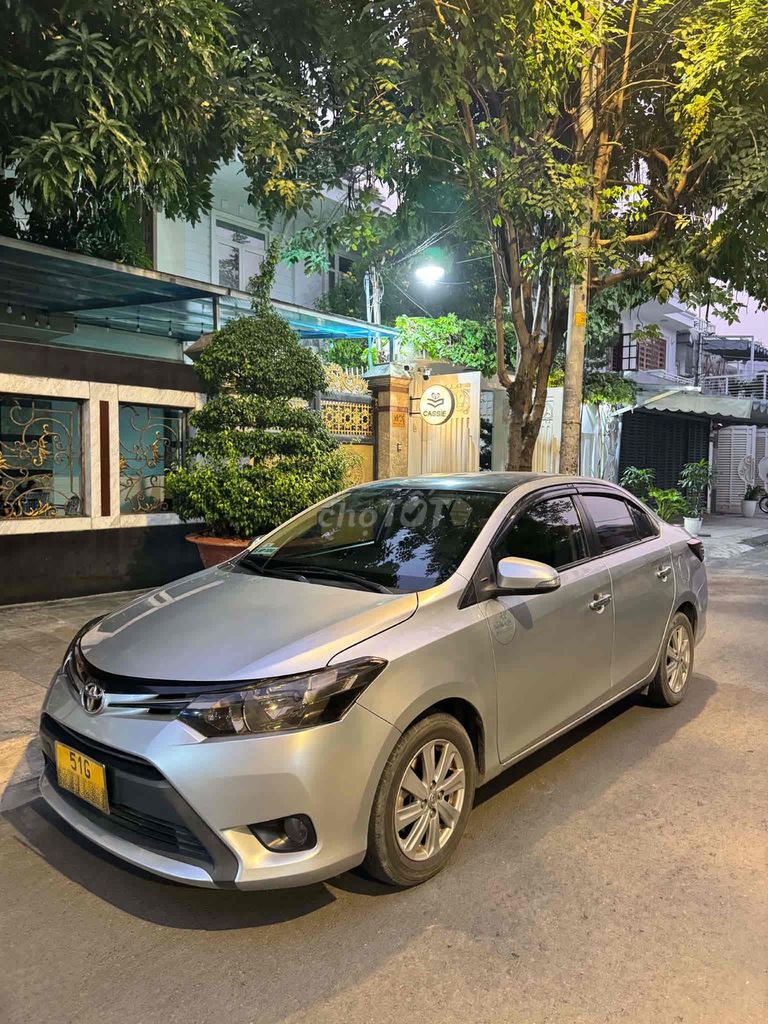 Toyota Vios 2016 E Автомат Серебристый 176 000 км