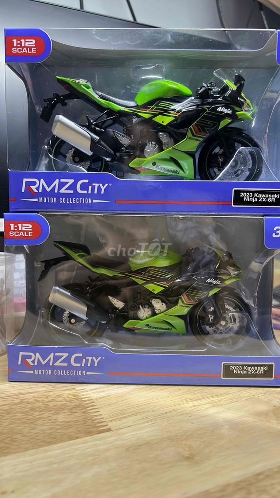 Mô hình xe máy RMZ City Ninja ZX-6R. Mua bán Sở thích khác tại Quận Phú Nhuận Tp Hồ Chí Minh được đăng bởi Ms MINH PHƯƠNG hình 1