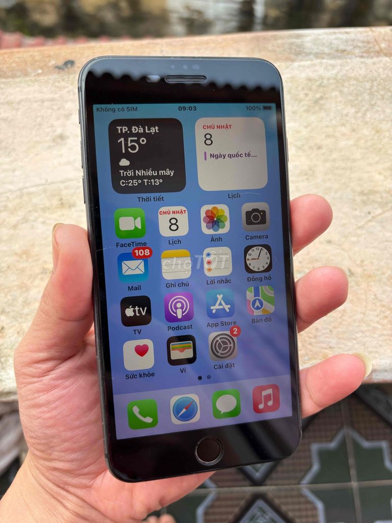 Apple iPhone 8 Plus Xám không gian. Mua bán Điện thoại tại Huyện Thiệu Hóa Thanh Hóa được đăng bởi Mr Khoai hình 1