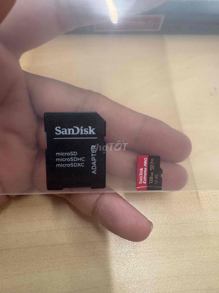 Thẻ nhớ SanDisk Extreme PRO 128GB V30 A2. Mua bán Phụ kiện (Màn hình, Chuột...) tại Thành phố Nha Trang Khánh Hòa được đăng bởi Minh Trịnh hình 1