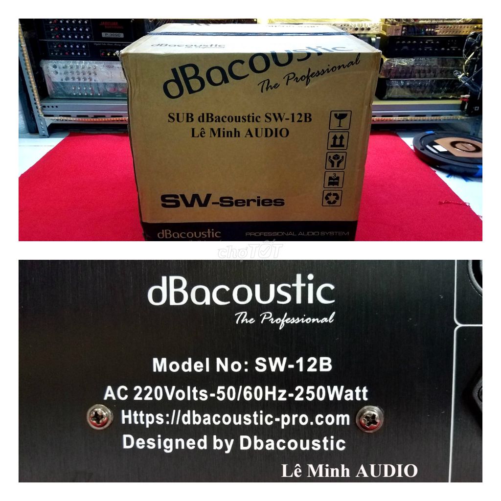 Loa SUB điện dBacoustic SW-12B mới 100%