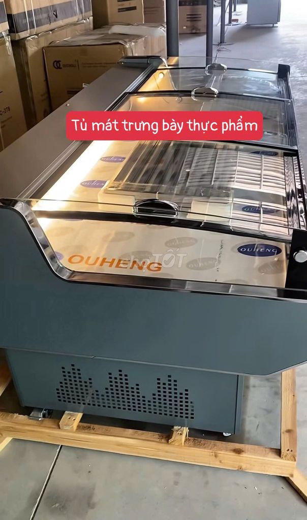 Tủ mát trưng bày thực phẩm nằm. Dịch vụ sửa chữa & bảo dưỡng điện máy tại Quận Sơn Trà Đà Nẵng được đăng bởi THẾ GIỚI ĐỒ CŨ ĐÀ NẴNG hình 1
