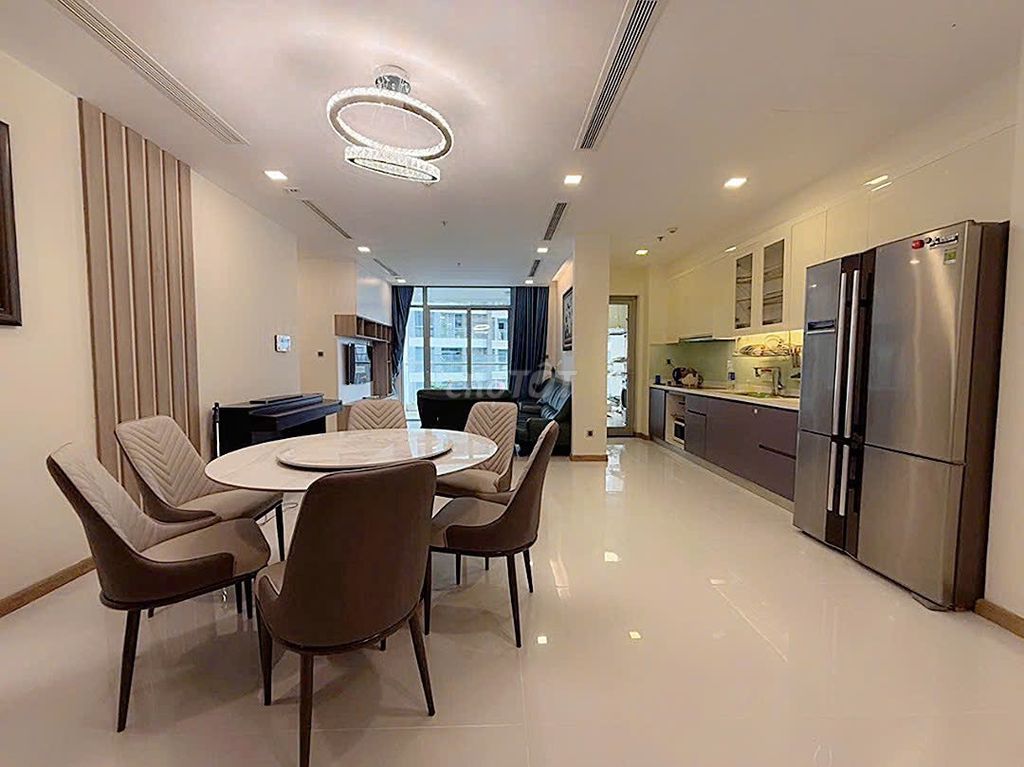 ++ Cho thuê căn hộ 3PN tại Vinhomes Central Park, 34 triệu, 118.1m2