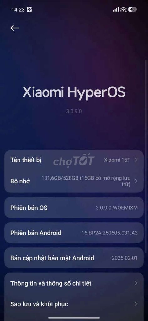 Xiaomi 15T 512GB Vàng hồng. Mua bán Điện thoại tại Quận Ninh Kiều Cần Thơ được đăng bởi Khoa Nguyễn hình 1
