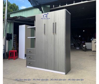 Tủ nhựa Đài Loan 3 cánh có kệ + Tủ nhựa _ KÈM KỆ. Mua bán Tủ, kệ gia đình tại Quận 8 Tp Hồ Chí Minh được đăng bởi Nội Thất Lâm Gia