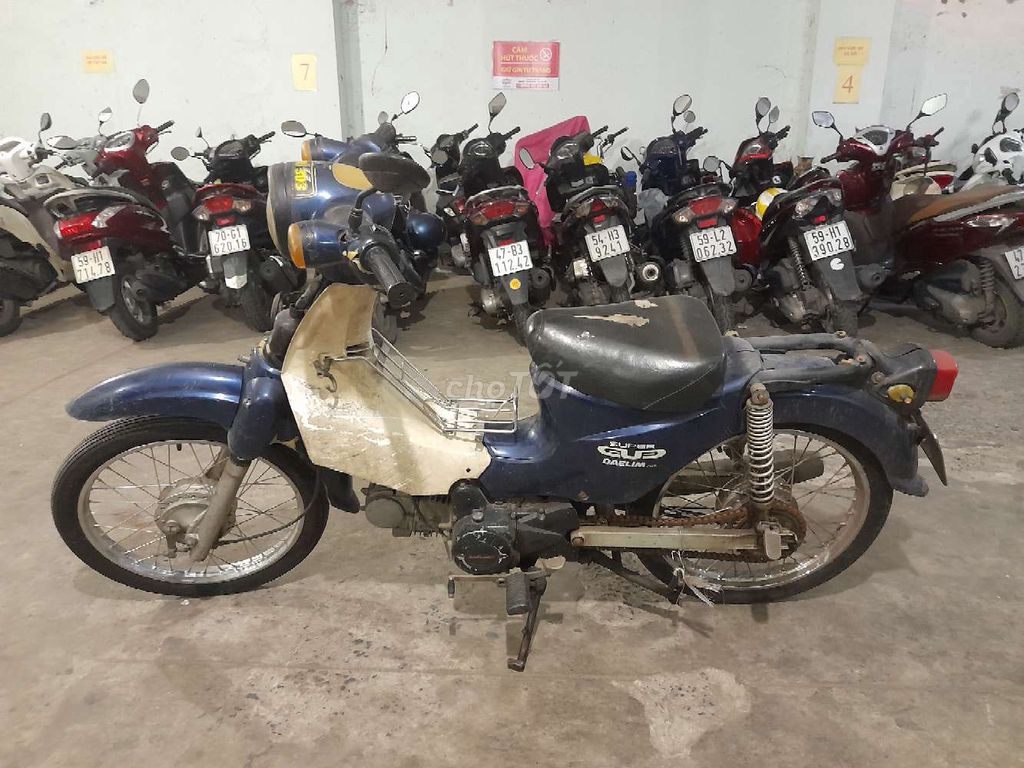 Daelim Cub 50 Xanh dương. Mua bán Xe máy tại Quận 5 Tp Hồ Chí Minh được đăng bởi Lê Khôi hình 1