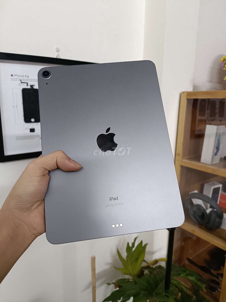 iPad Air 4 64GB WI-FI Gray 99% Pin 98, sạc 39 lần