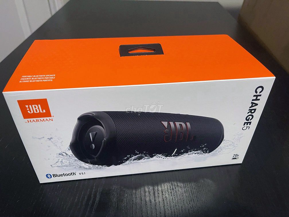 Loa Bluetooth JBL Charge 5 Đen. Mua bán Tivi, Âm thanh tại Quận Tân Bình Tp Hồ Chí Minh được đăng bởi Minh hình 1