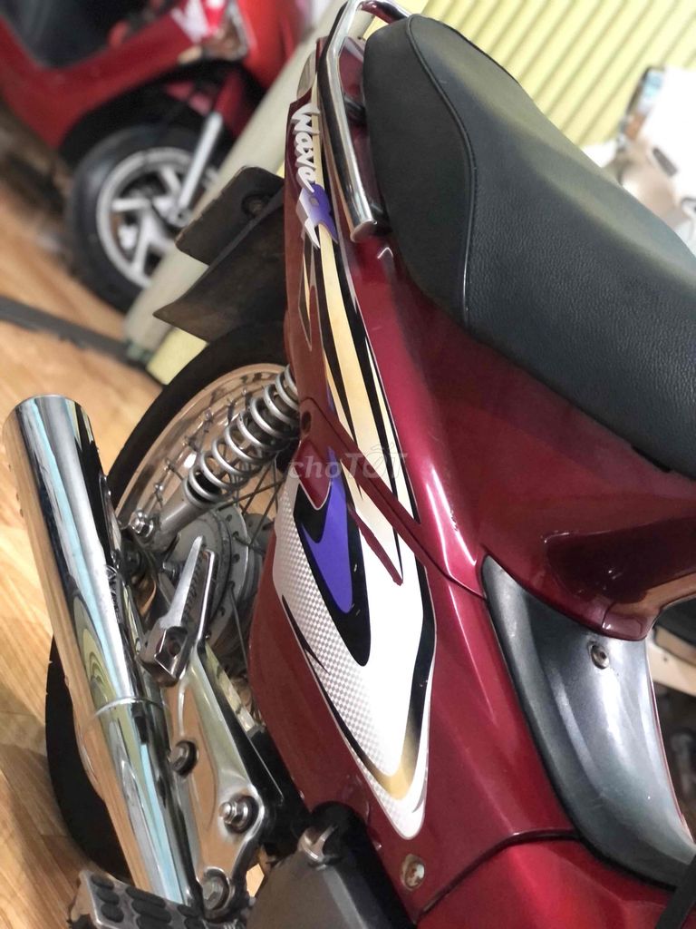 Honda Wave TQ màu Đỏ. Mua bán Xe máy tại Huyện Hóc Môn Tp Hồ Chí Minh được đăng bởi Xe Máy Bùi Phong hình 7