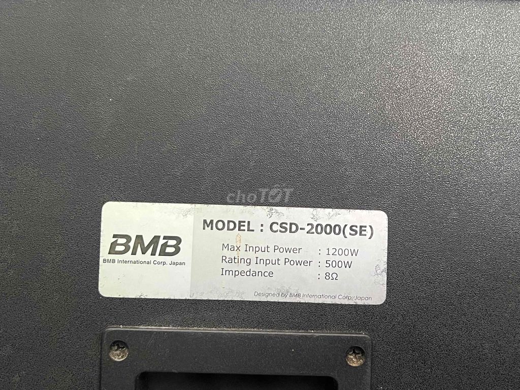 Dọn nhà thanh lý cặp loa BMB2000SE xịn của Bảo Cha. Mua bán Tivi, Âm thanh tại Thành phố Thuận An Bình Dương được đăng bởi Tường Nhi PR hình 3