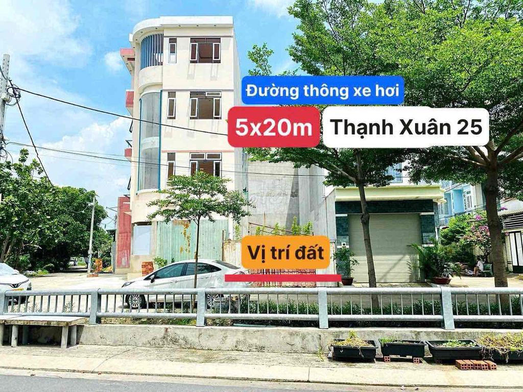 Chính Chủ cần bán lô đất 95m2 mặt tiền đình Quới An Thạnh Xuân Q12