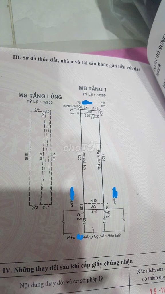 Bán cặp đất hẻm xe hơi 6m đường Nguyễn Hữu Tiến, giá 12,9 tỷ