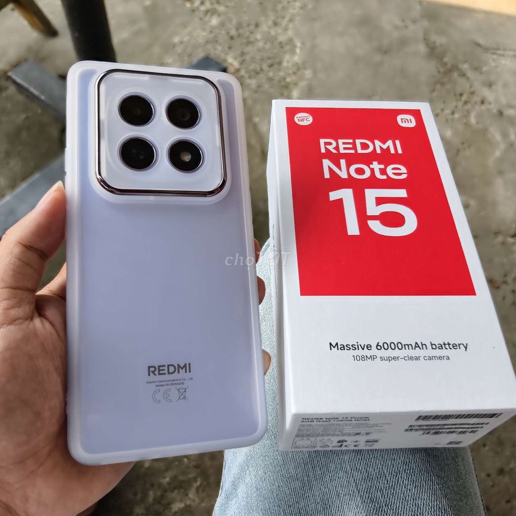 Xiaomi Redmi Note 15 128GB Tím. Mua bán Điện thoại tại Thị xã Điện Bàn Quảng Nam được đăng bởi mr hnn hình 1