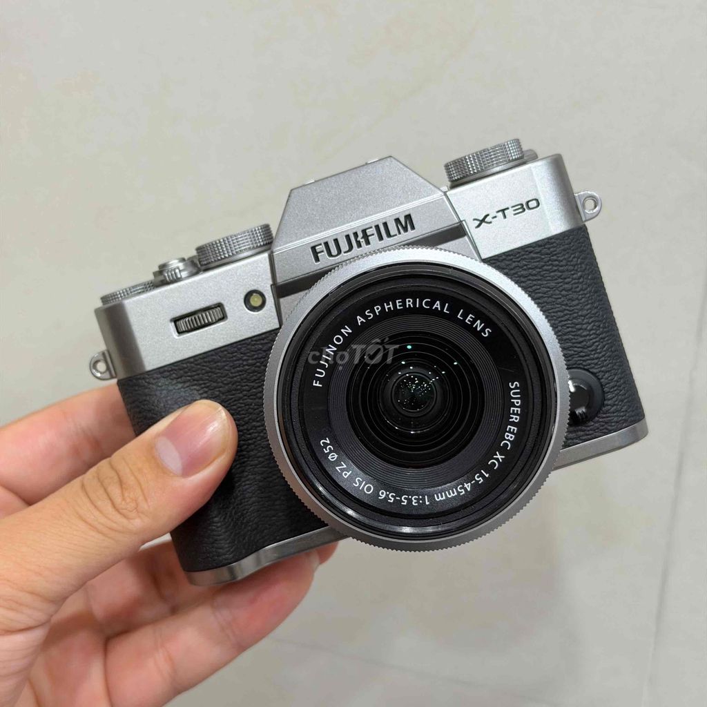 Máy ảnh Fujifilm X-T30 Bạc XC 15-45mm. Mua bán Máy ảnh, Máy quay tại Quận Hai Bà Trưng Hà Nội được đăng bởi Quang Huy hình 1