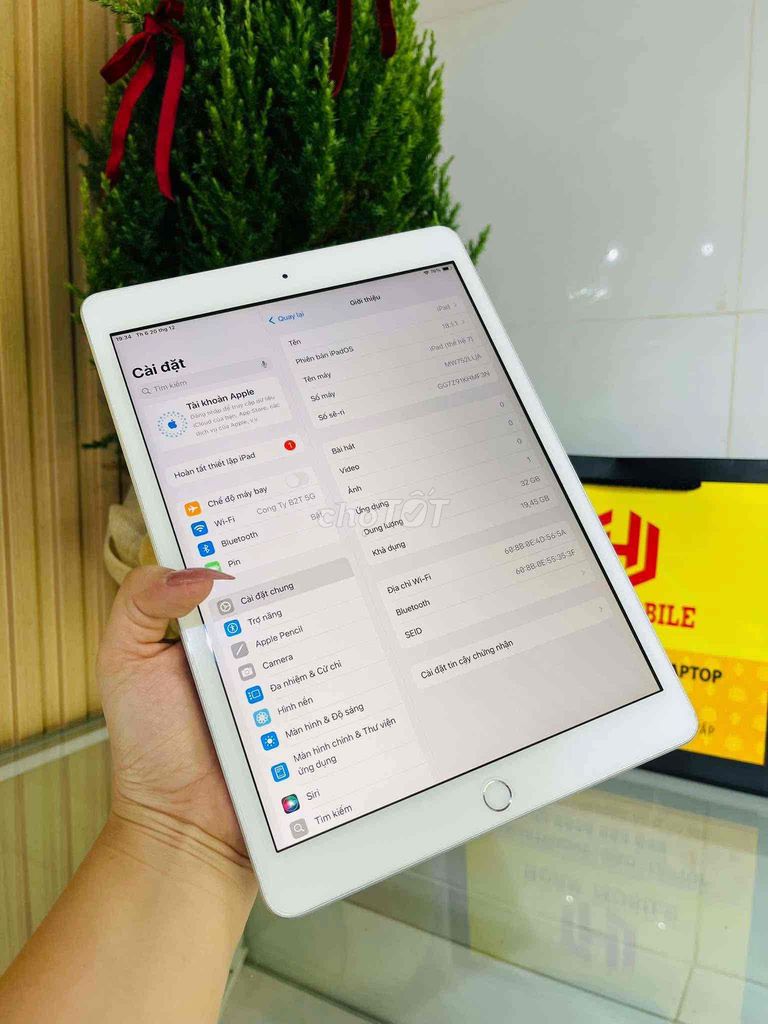 IPad Gen 7 32GB Wifi zin all, Full chức năng