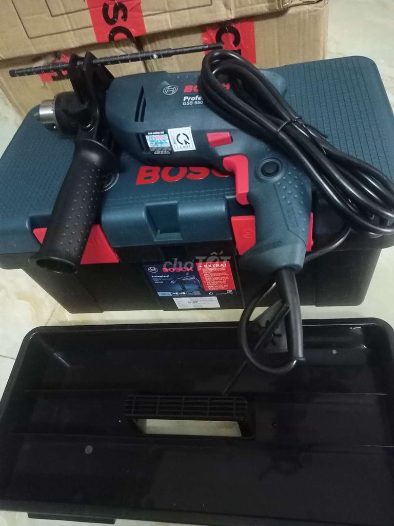 Máy khoan động lực Bosch GSB 550. Mua bán Đồ chuyên dụng, Giống nuôi trồng tại Huyện Bình Chánh Tp Hồ Chí Minh được đăng bởi cuong luu hình 1
