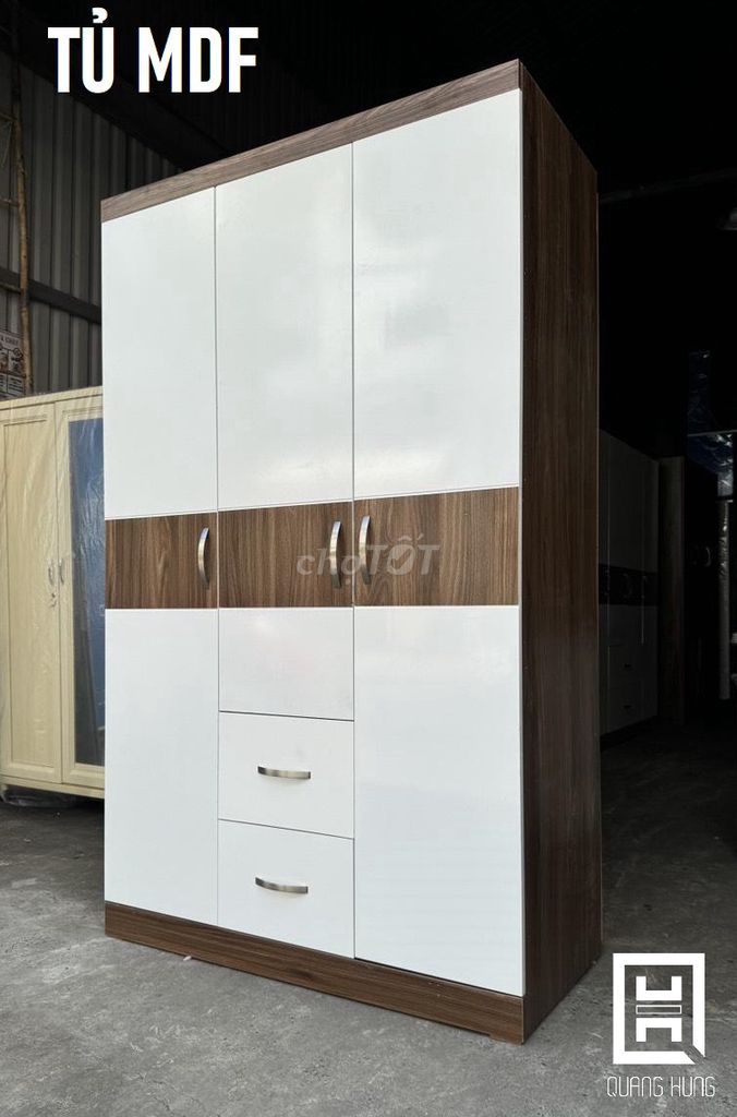 TỦ QUẦN ÁO MDF-TỦ QUẦN ÁO_TỦ QUẦN ÁO MDF$TỦ MDF %%. Mua bán Tủ, kệ gia đình tại Huyện Nhơn Trạch Đồng Nai được đăng bởi NỘI THẤT NHÀ XINH hình 1