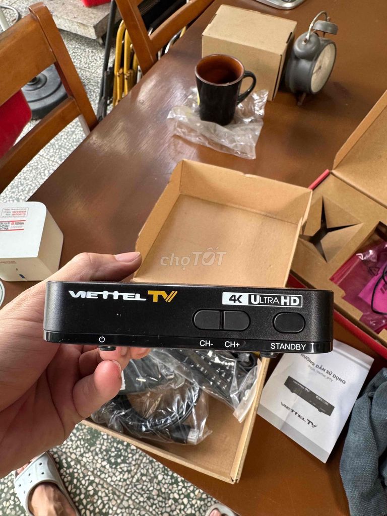 Đầu thu TV Box Viettel 4K Đen Mới. Mua bán Tivi, Âm thanh tại Thành phố Thủ Dầu Một Bình Dương được đăng bởi Mr Truong hình 1