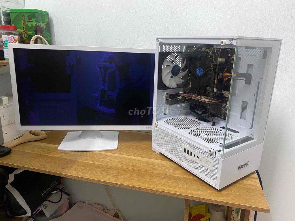 PC văn phòng trắng+ màn. Mua bán Máy tính để bàn tại Thành phố Long Xuyên An Giang được đăng bởi La Thọ hình 1