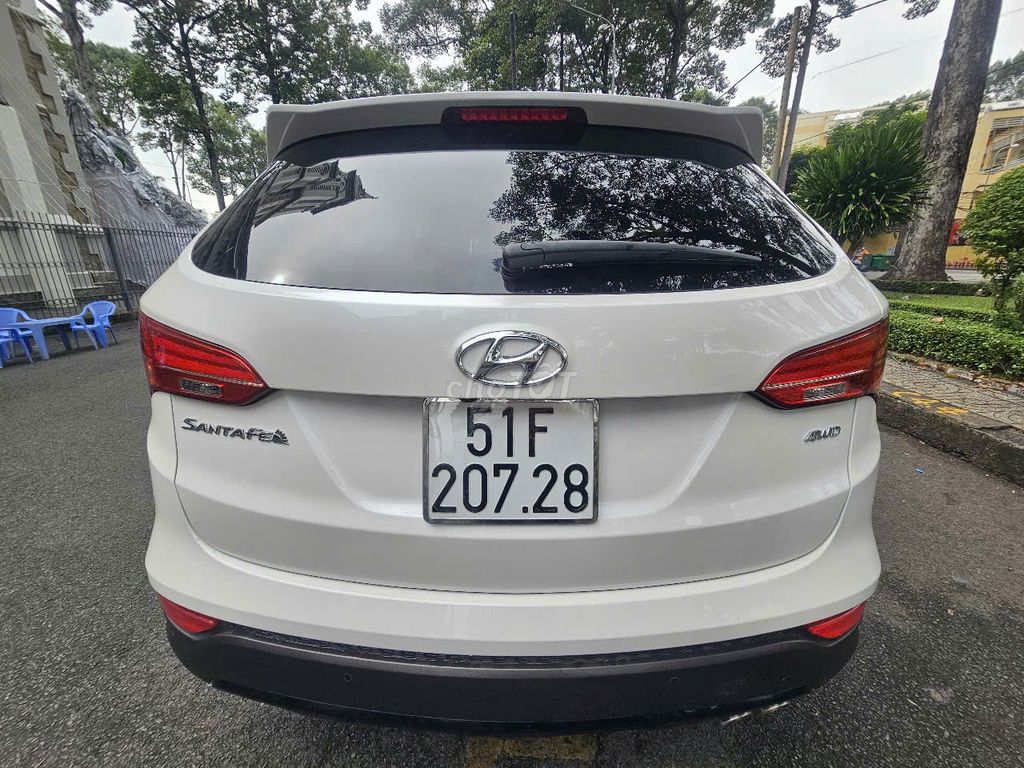 Hyundai Santa Fe 2015  - 78000 km. Mua bán Ô tô tại Quận 10 Tp Hồ Chí Minh được đăng bởi A Thanh hình 9