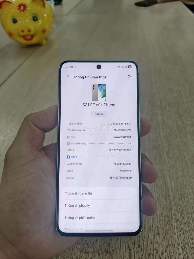 samsung s21 fe 5g , 6/128 2 sim việt nam. Mua bán Điện thoại tại Quận Hải Châu Đà Nẵng được đăng bởi ph hình 1