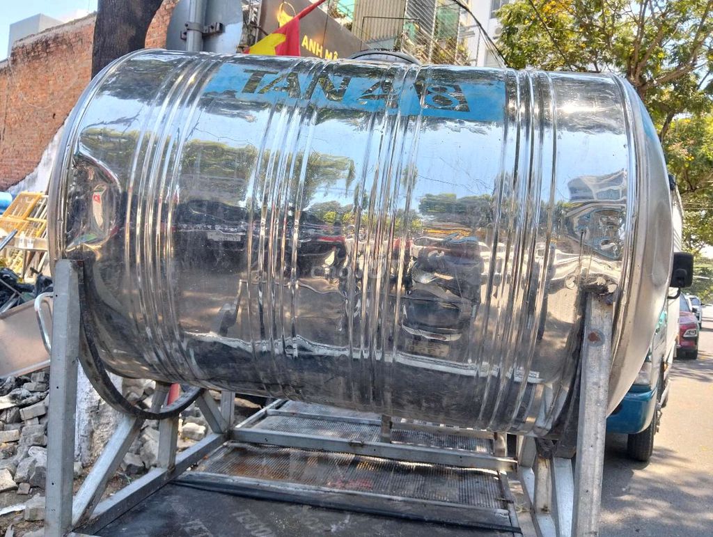Bồn nước Tân Á Inox Bạc. Mua bán Nội thất, đồ gia dụng khác tại Quận Sơn Trà Đà Nẵng được đăng bởi tôm tít tồ hình 1