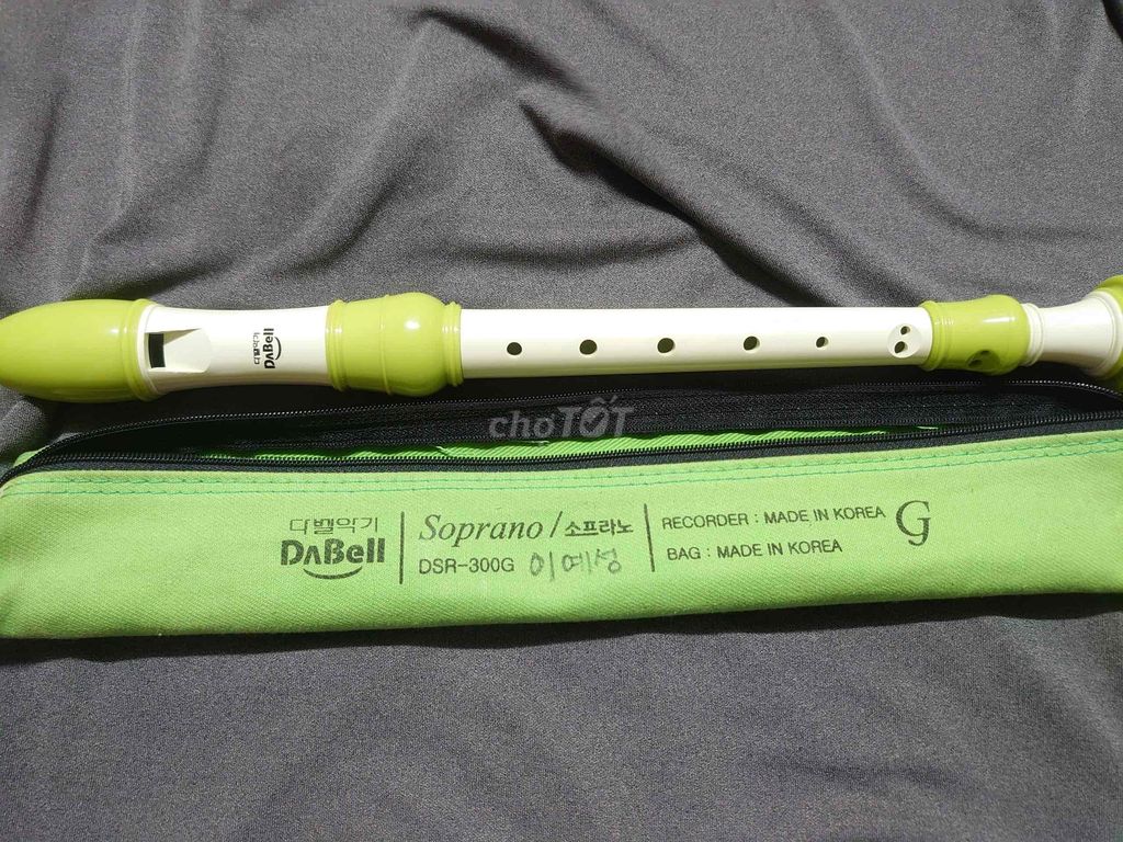 2 Cây sáo nhựa xịn hiệu DaBell made in Korea