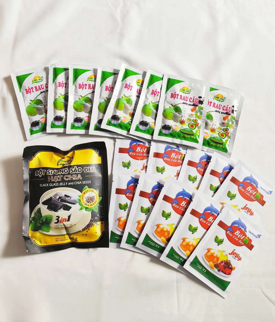 20 bịch bột rau câu 70k freeship HCM. Mua bán Đồ ăn, thực phẩm và các loại khác tại Quận Gò Vấp Tp Hồ Chí Minh được đăng bởi Đom Đóm hình 1