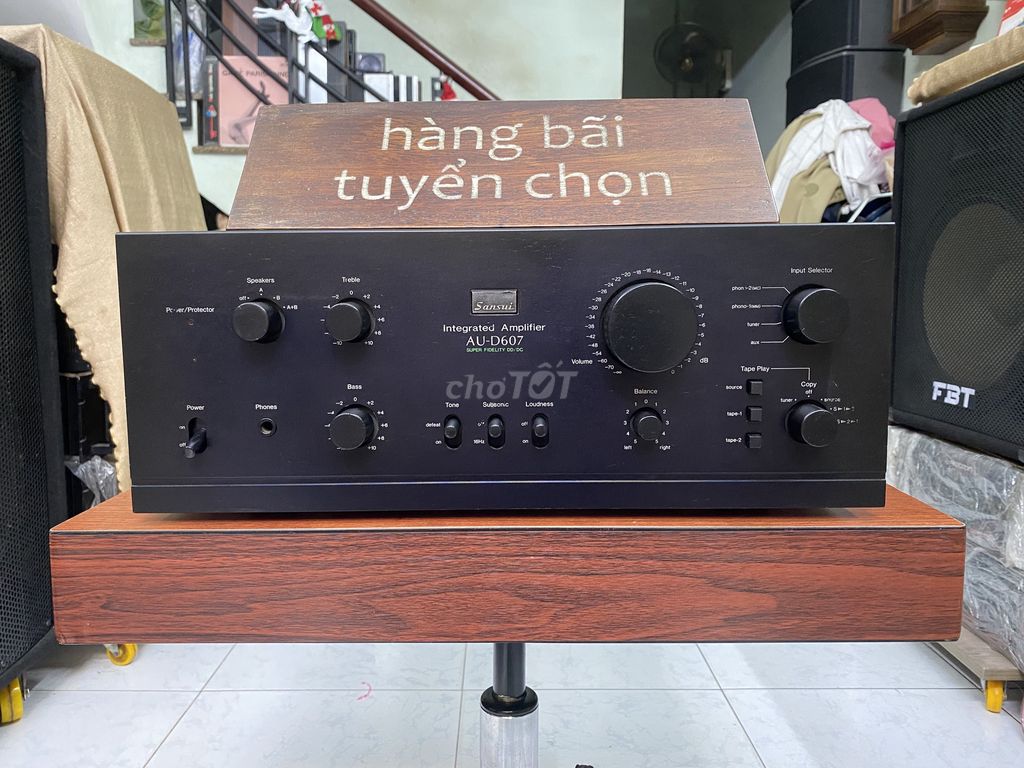 Sale Amply SANSUI AU-D607 chạy 4 Domino. Mua bán Tivi, Âm thanh tại Quận Tân Bình Tp Hồ Chí Minh được đăng bởi nhut audio hình 1
