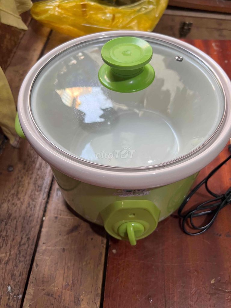 Nồi nấu cháo chậm Xanh lá mới. Mua bán Bếp, lò, đồ điện nhà bếp tại Quận 6 Tp Hồ Chí Minh được đăng bởi Thiện hình 1