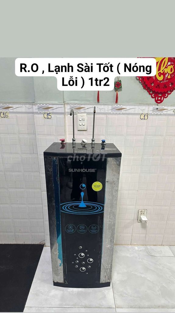 Máy lọc nước SUNHOUSE Nóng lạnh. Mua bán Bếp, lò, đồ điện nhà bếp tại Quận 12 Tp Hồ Chí Minh được đăng bởi Anh Trung hình 1