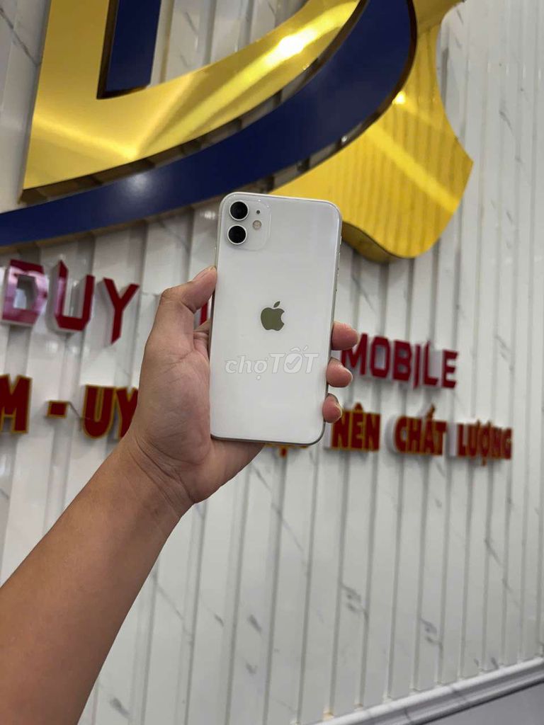 Apple iPhone 11 128GB Trắng 99%. Mua bán Điện thoại tại Thành phố Cà Mau Cà Mau được đăng bởi Duy Dustin Mobile hình 1
