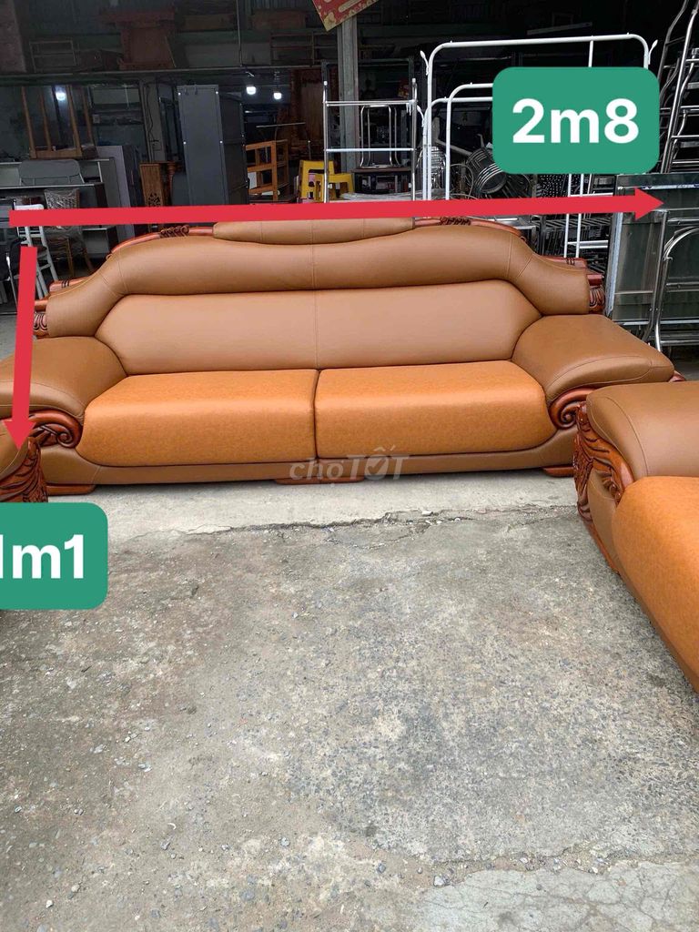 thanh lý bộ sofa 3 món siu to