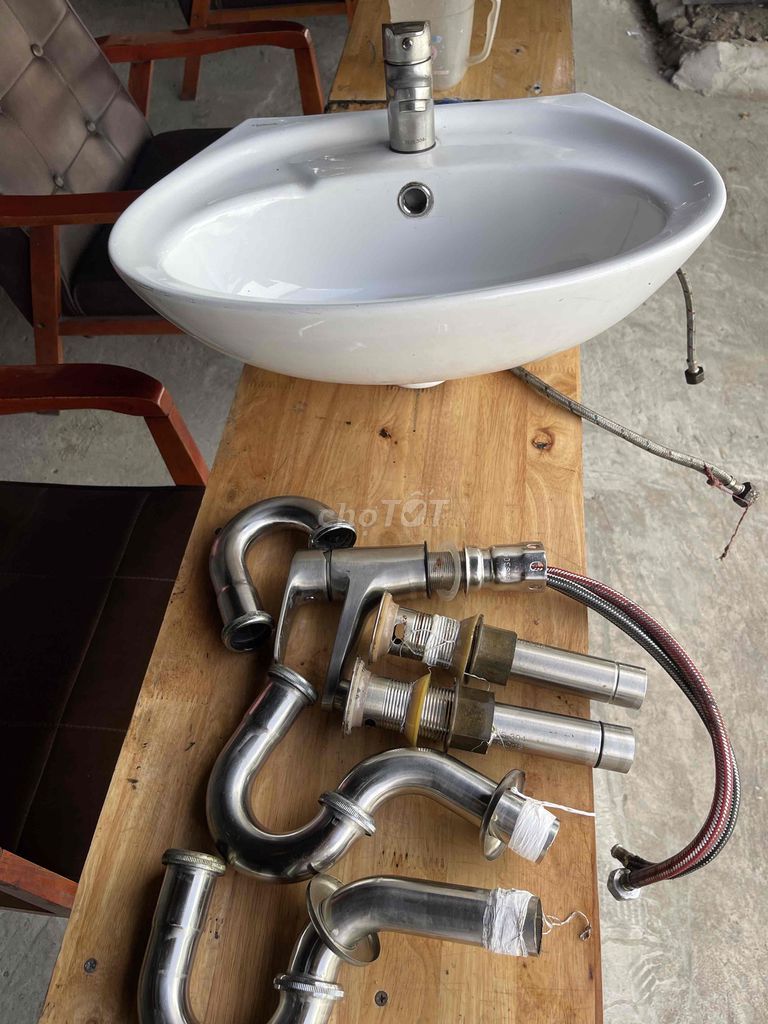 Lavabo Inox 304 Bạc Đã sử dụng. Mua bán Thiết bị vệ sinh, nhà tắm tại Quận Bình Tân Tp Hồ Chí Minh được đăng bởi rửa xe sang668 hình 1