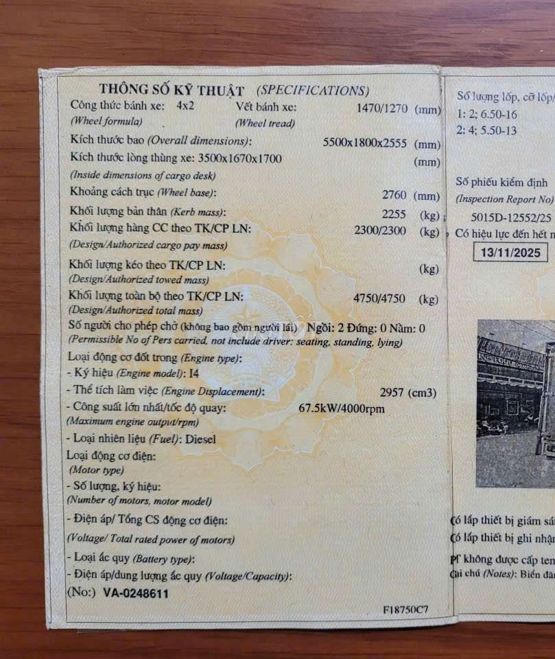 Bán gấp kia 2.4 tấn đời 2017 thùng kín 3m5. Mua bán Xe tải, xe ben tại Thành phố Thuận An Bình Dương được đăng bởi Xe tải Bình Dương hình 6