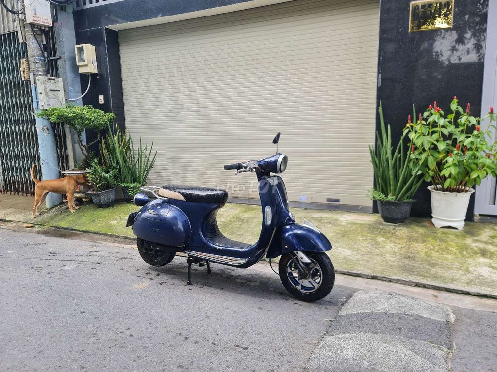 Xe điện vespa cổ giấy tờ đầy đủ. Mua bán Xe điện tại Quận Bình Tân Tp Hồ Chí Minh được đăng bởi nguyễn đình thắng hình 2