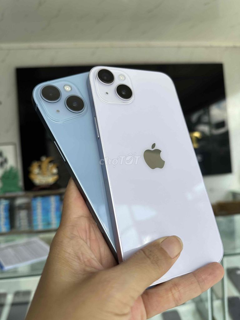 14 Plus 128GB Trắng, Xanh Like new, Full, GÓP. Mua bán Điện thoại tại Quận Bình Tân Tp Hồ Chí Minh được đăng bởi THUẬN PHÁT MOBILE hình 1