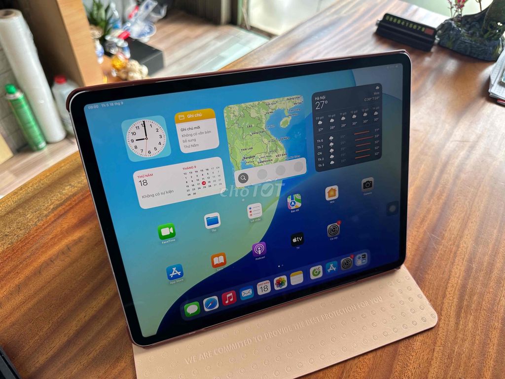 ipad pro 2020 12.9in 256G 5G 99% hỗ trợ trả góp. Mua bán Máy tính bảng tại Thành phố Thủ Dầu Một Bình Dương được đăng bởi ipad gíá sỉ Đào Long hình 4