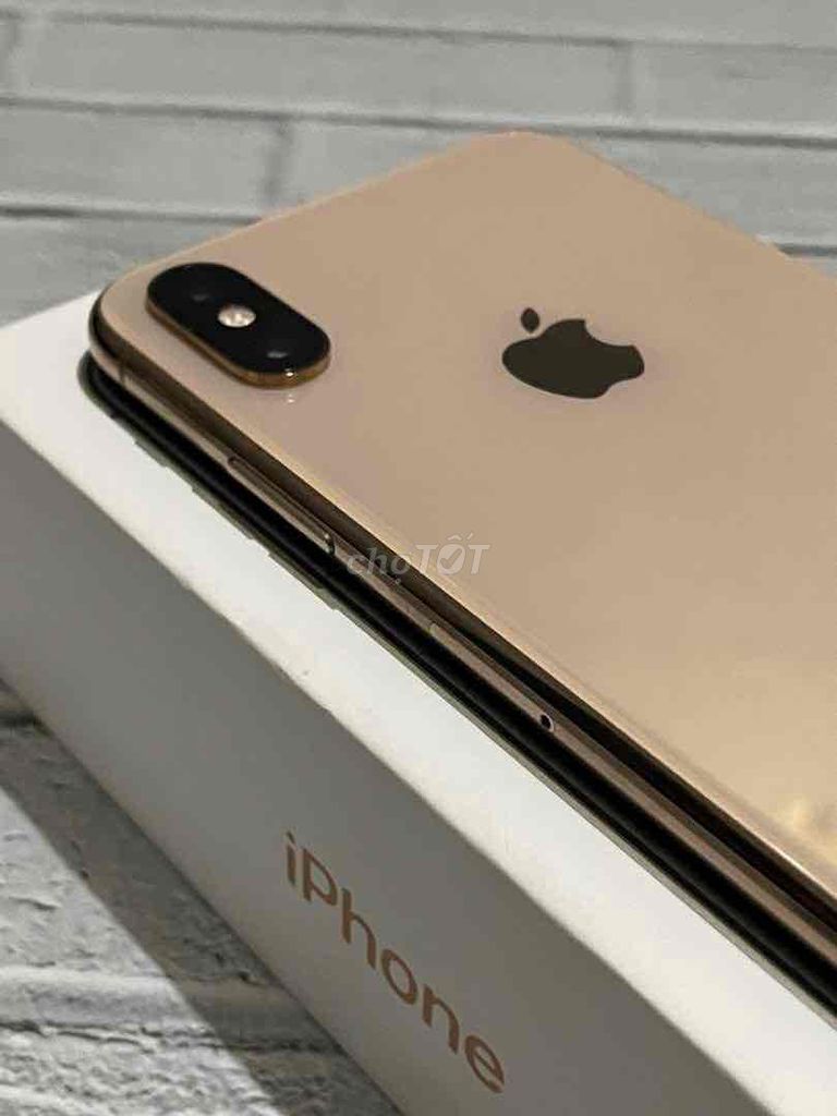 iphone XS vàng 64gb Fullbox còn BH gần 10th