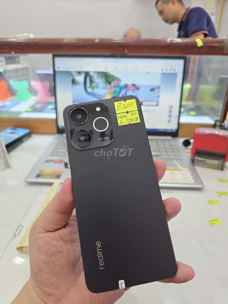 Realme Note 70 128GB. Mua bán Điện thoại tại Thành phố Long Xuyên An Giang được đăng bởi Facebook Cầm Đồ Thúy Vân hình 1