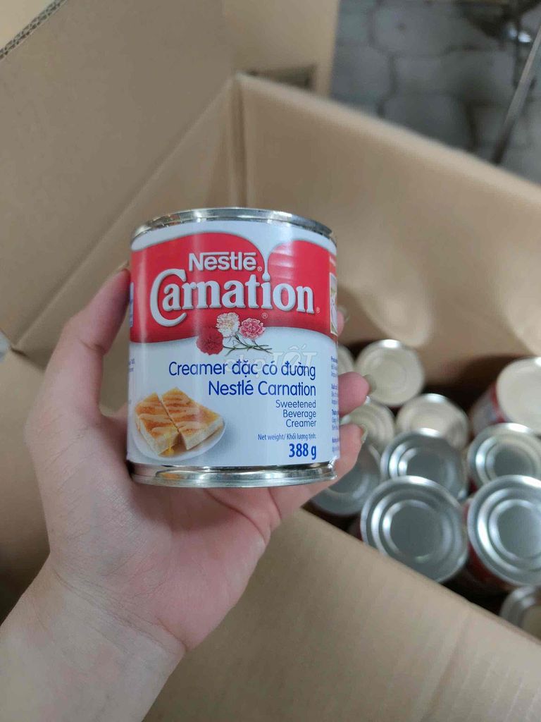 Sữa đặc Nestle Carnation 388g. Mua bán Đồ ăn, thực phẩm và các loại khác tại Quận 10 Tp Hồ Chí Minh được đăng bởi Khang Khang hình 1