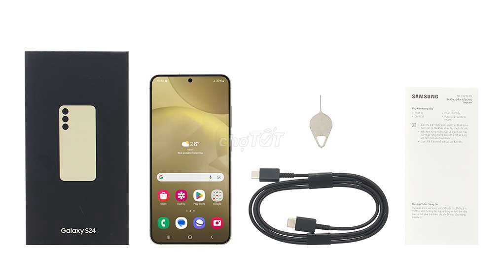 Samsung Galaxy S24 5G 256GB Vàng. Mua bán Điện thoại tại Huyện Đức Hòa Long An được đăng bởi võ quốc thanh hình 1