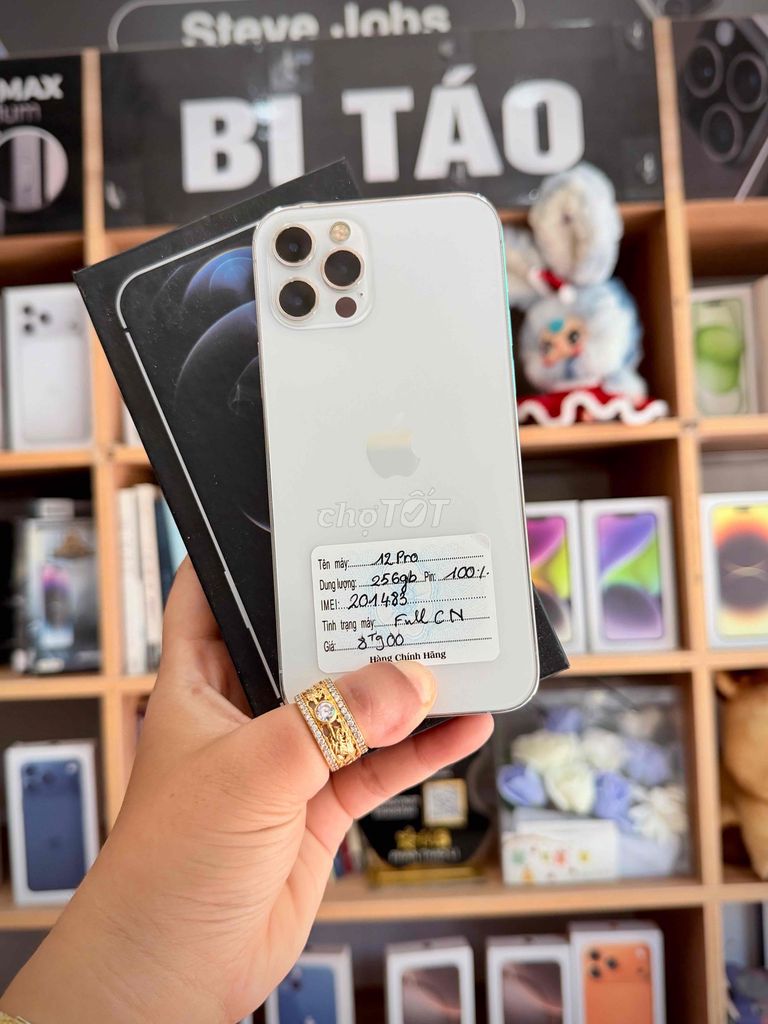 Apple iPhone 12 Pro 256GB Bạc. Mua bán Điện thoại tại Thành phố Long Xuyên An Giang được đăng bởi Bi Táo Store hình 1