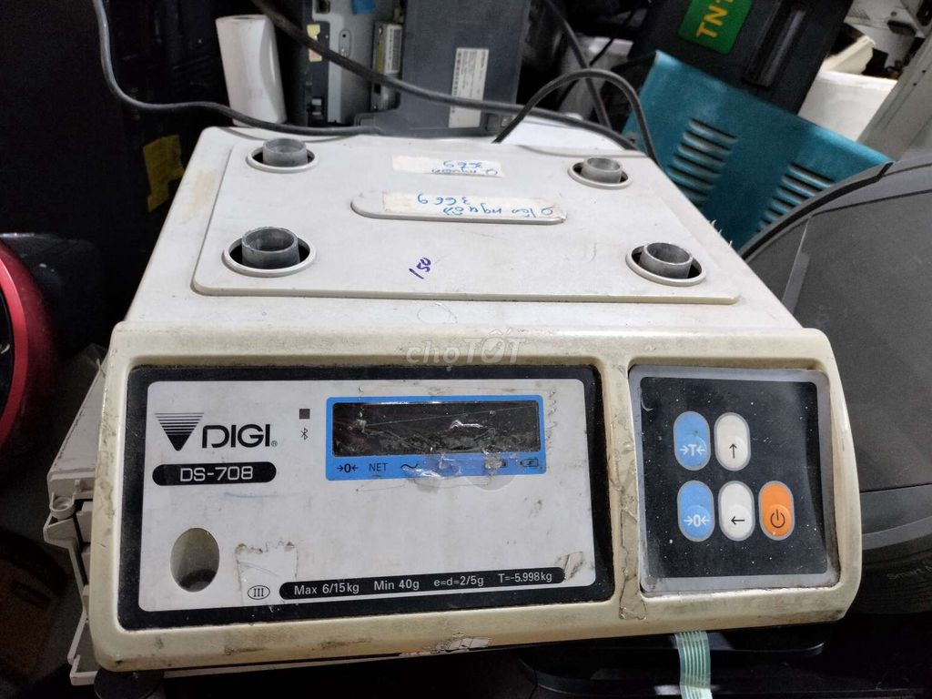 Cân điện tử DIGI DS-708 15kg Trắng. Mua bán Đồ chuyên dụng, Giống nuôi trồng tại Quận Gò Vấp Tp Hồ Chí Minh được đăng bởi do cu thanh ly  hình 1