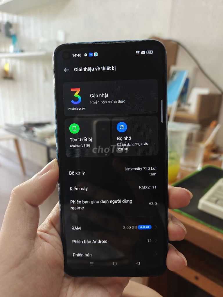 Realme V5 5G , 8/128GB zin đẹp. Mua bán Điện thoại tại Quận Thanh Xuân Hà Nội được đăng bởi cửa hàng điện thoại giá rẻ hình 1